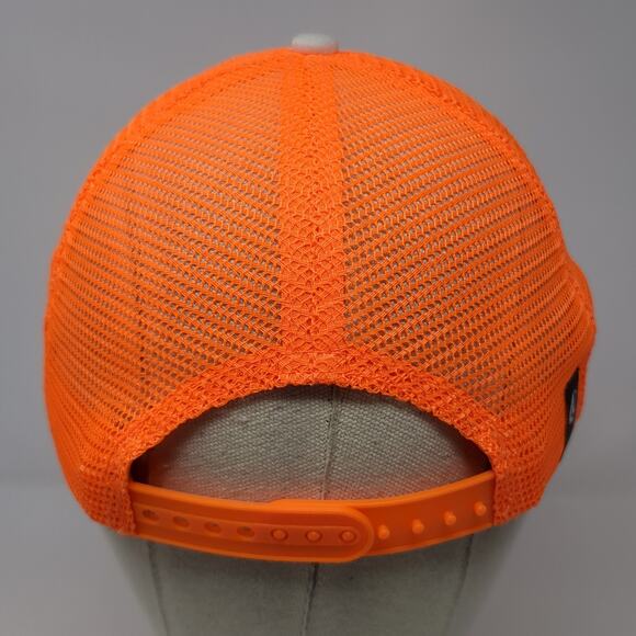 Twin Pines Snapback Trucker Hat Orange One Size Adjustable Mesh Back Ha - Picture 6 of 10